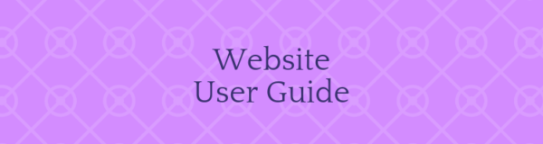 CFH website user guide