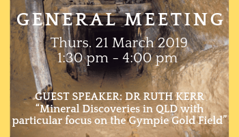 Jan 2019 General Meeting